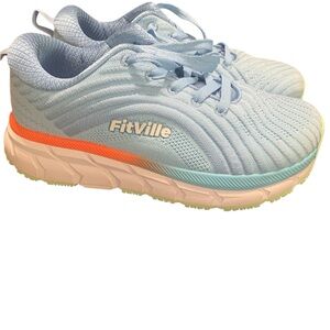 FitVille‎ Women's Breathable Wide Running Shoes Lightweight Jogging Sneakers 10W